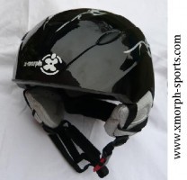 helmet x-morph ember black